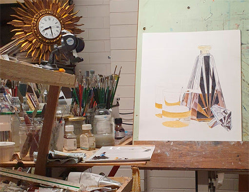 Decanter and Glasses