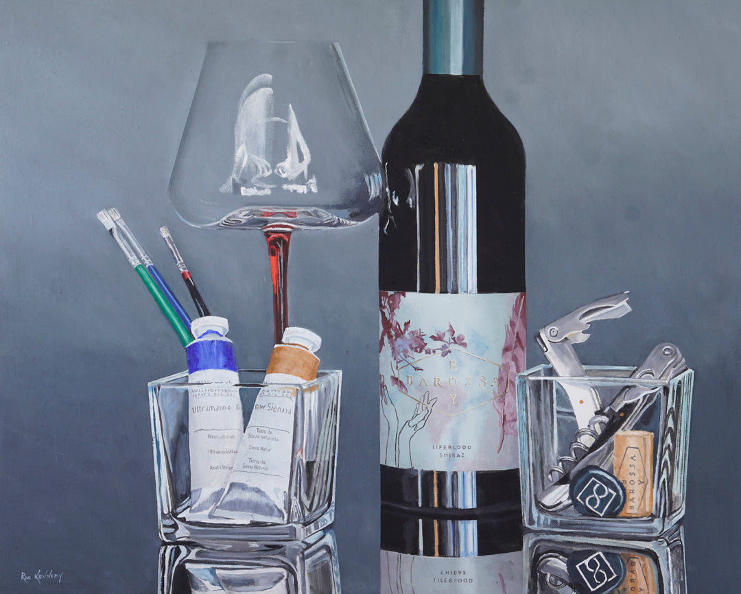 Barossa Boy Lifeblood Shiraz and Paint