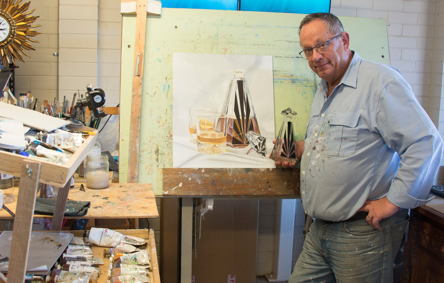 Decanter and Glasses